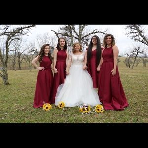 mikado walkthrough ball gown